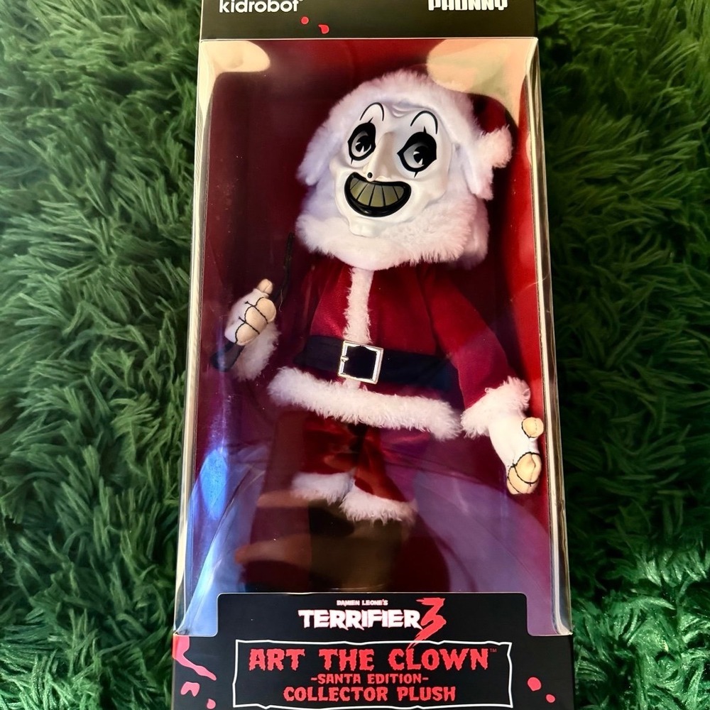 Kidrobot Phunny Art The Clown Terrifier 3 Collector Plush